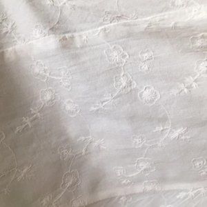 White Embroidered Skirt